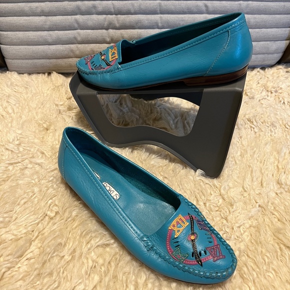Vintage funky colorful flats - Picture 3 of 9